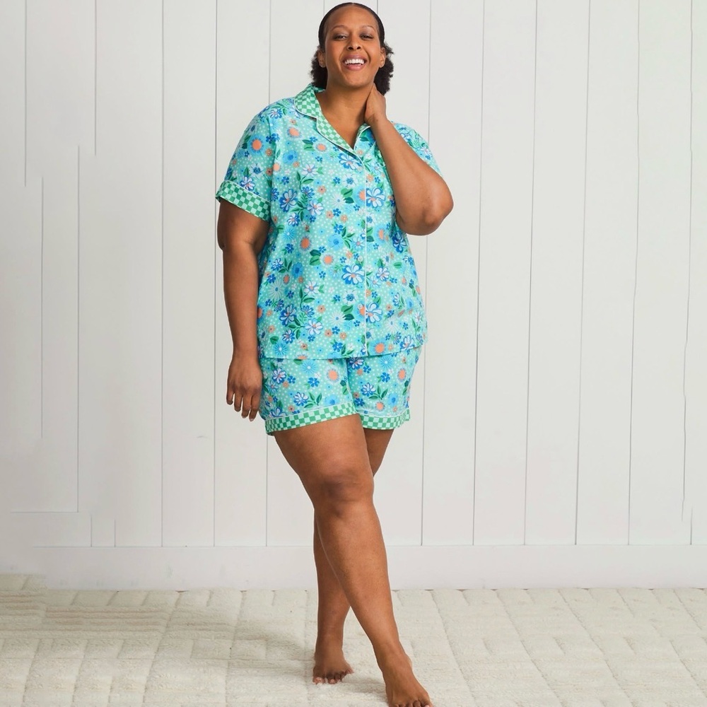 Printfresh Posh Petals Shorts Set